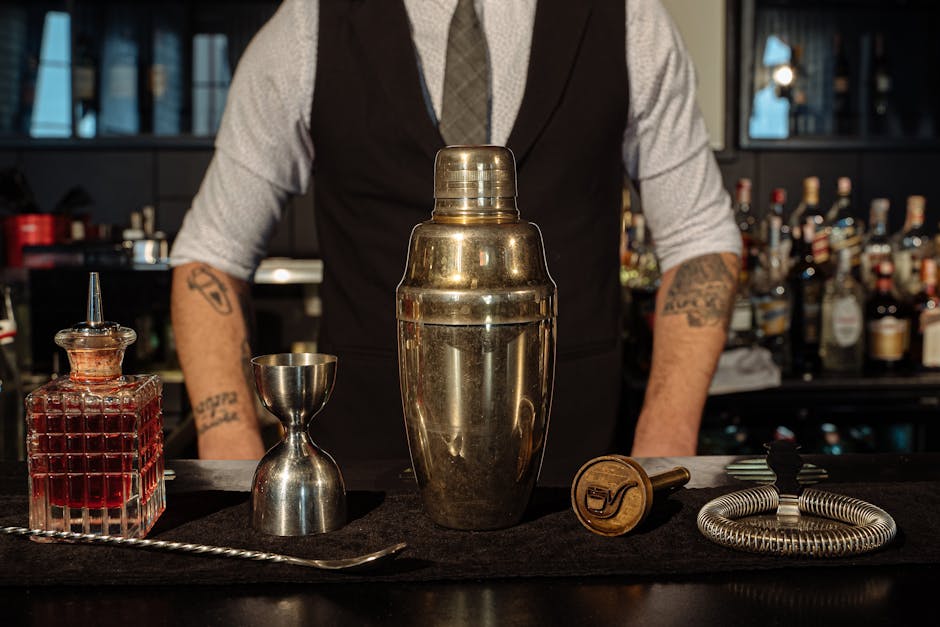 Illustration du métier de Barman / Barmaid
