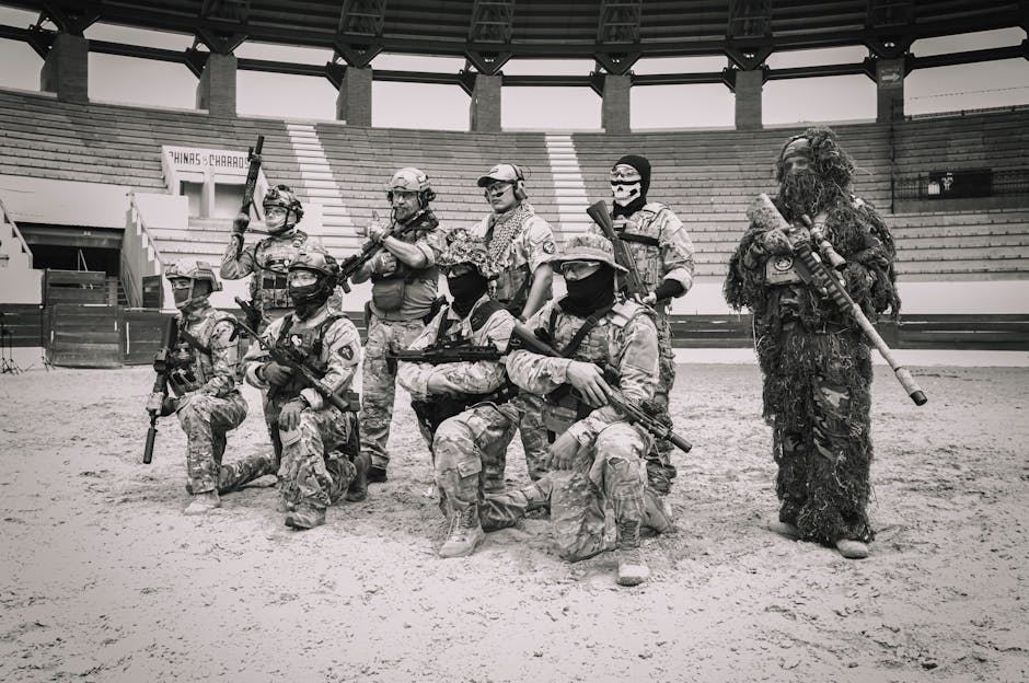Illustration du métier de Combattant / Combattante des forces spéciales militaires