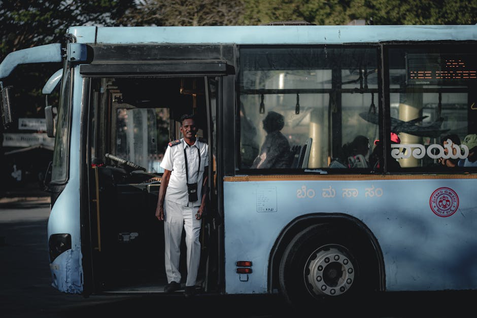 Illustration du métier de Conducteur / Conductrice de bus