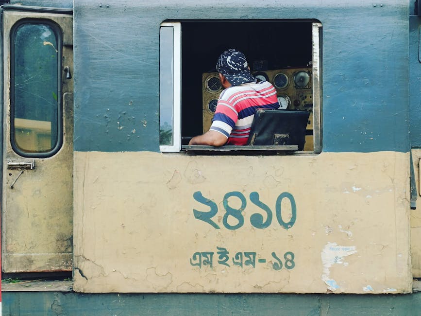 Illustration du métier de Conducteur / Conductrice de train