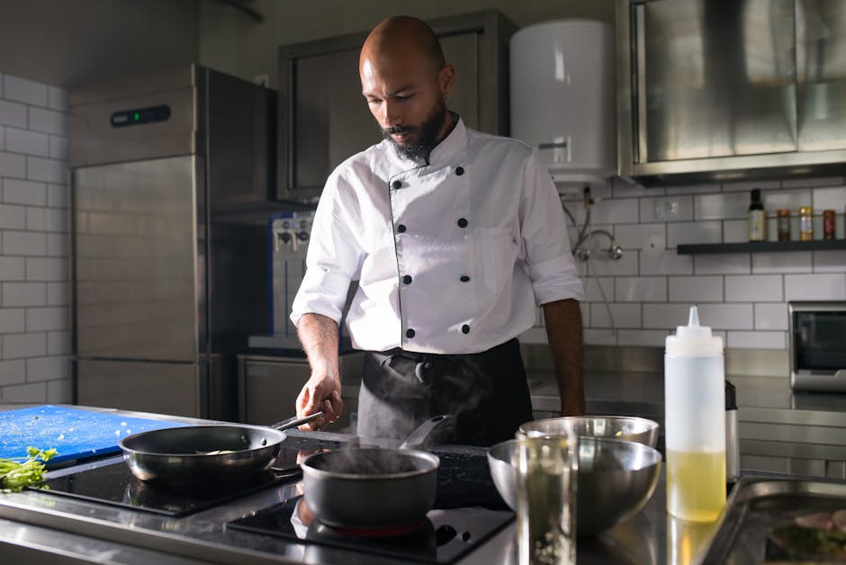 Illustration du métier de Cuisinier / Cuisinière en industrie chimique