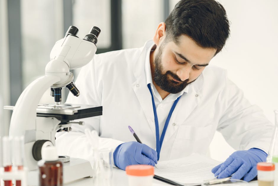 Illustration du métier de Directeur / Directrice de laboratoire d'analyses de biologie médicale