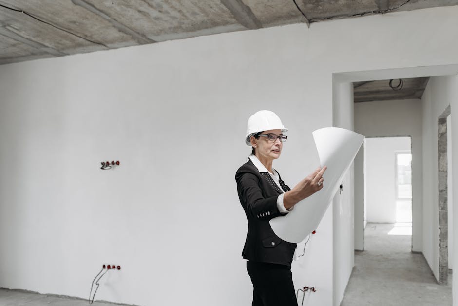 Illustration du métier de Directeur / Directrice de travaux du bâtiment