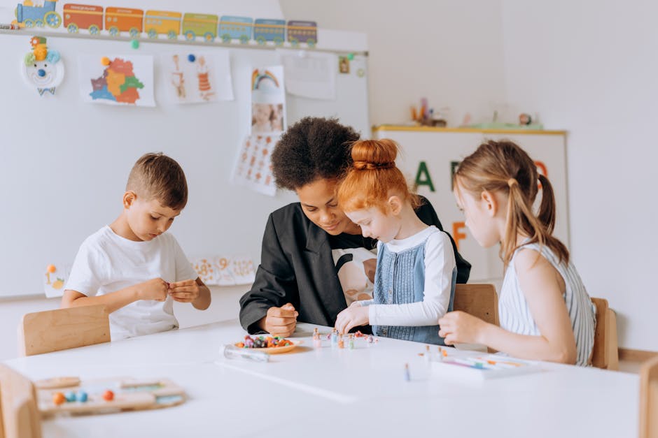 Illustration du métier de Educateur / Educatrice de jeunes enfants