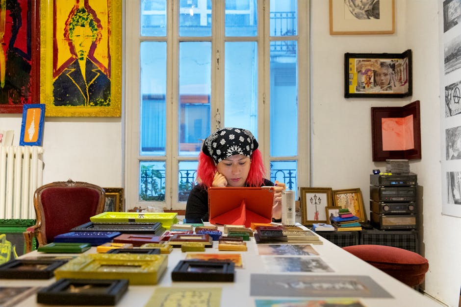 Illustration du métier de Galeriste