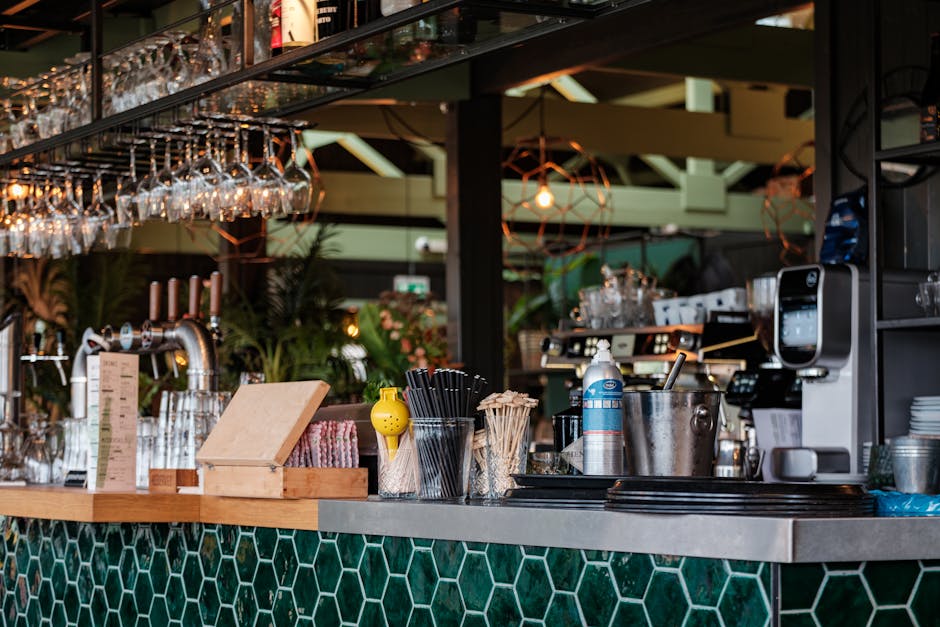 Illustration du métier de Gérant / Gérante de café, bar-brasserie