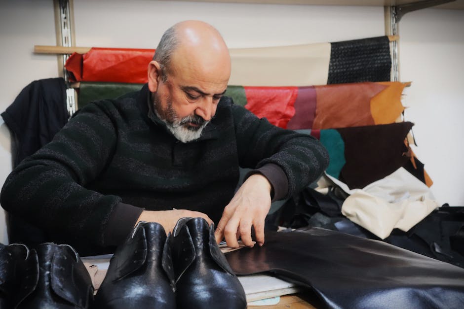 Illustration du métier de Patronnier / Patronnière en chaussures