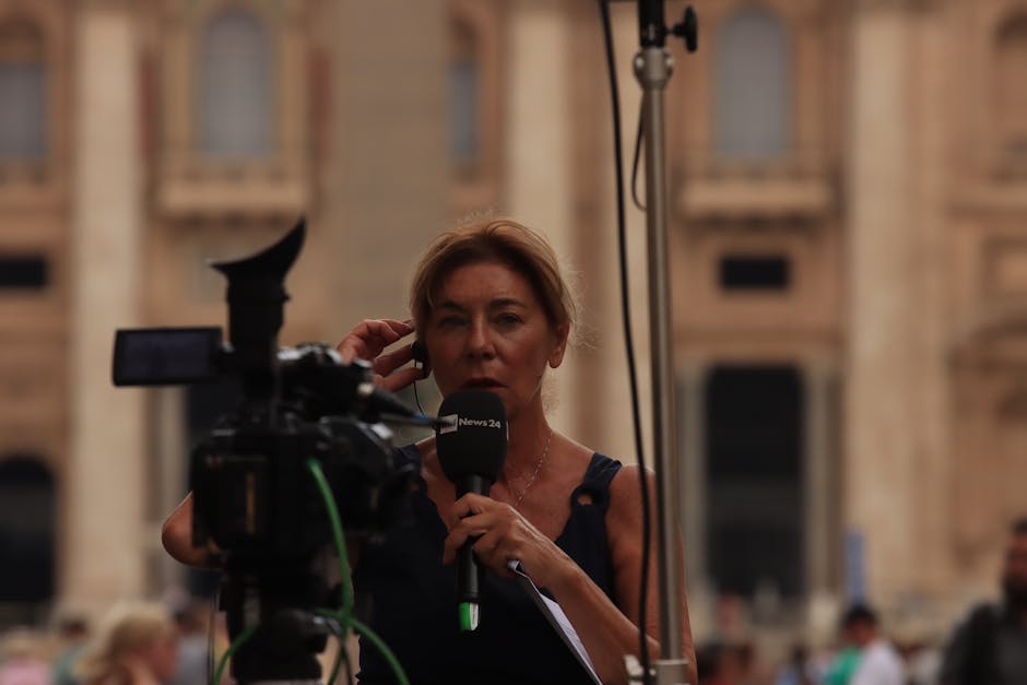 Illustration du métier de Reporter / Reportrice