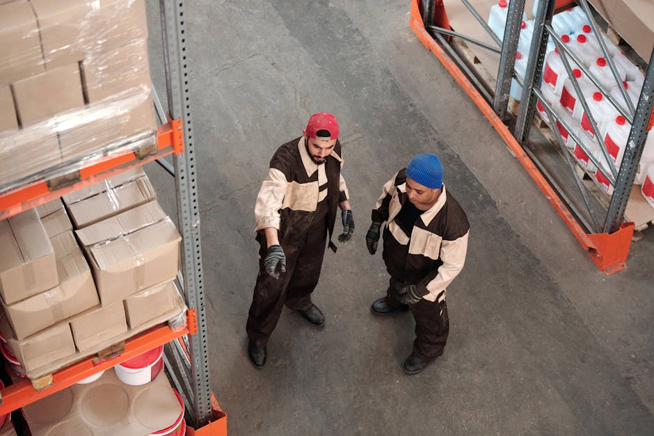 Illustration du métier de Responsable entrepôt logistique