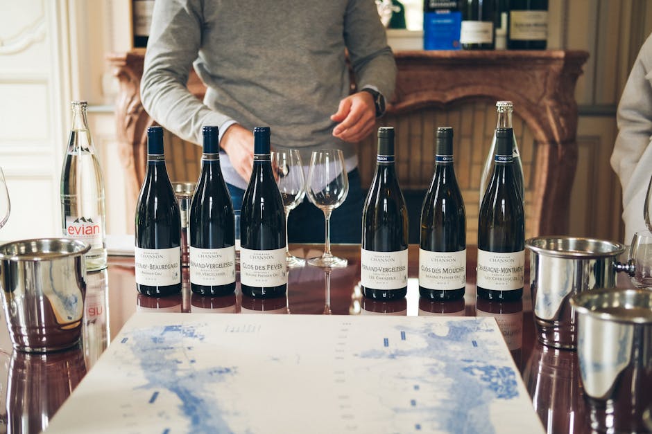 Illustration du métier de Sommelier / Sommelière