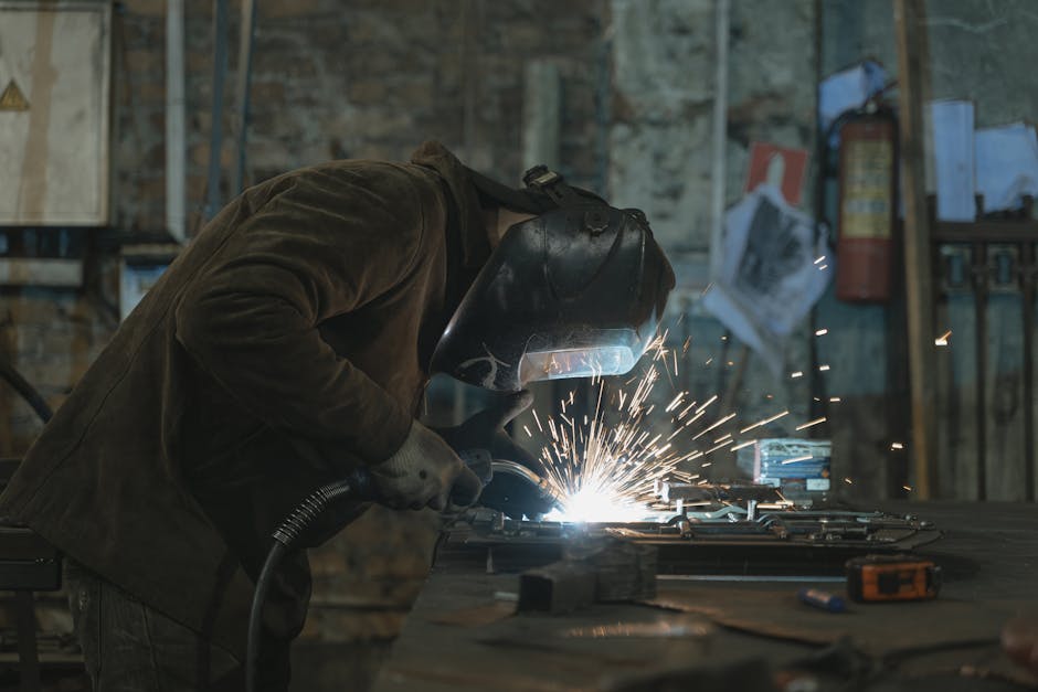 Illustration du métier de Soudeur / Soudeuse Tungsten Inert Gas -TIG-