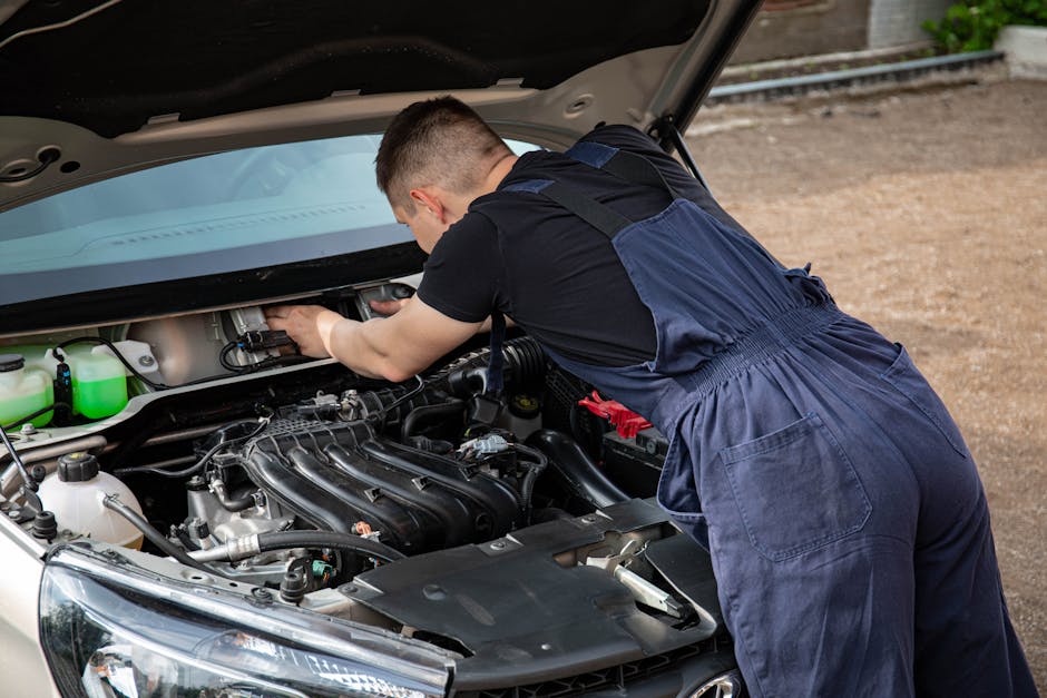 Illustration du métier de Technicien expert / Technicienne experte après-vente automobile