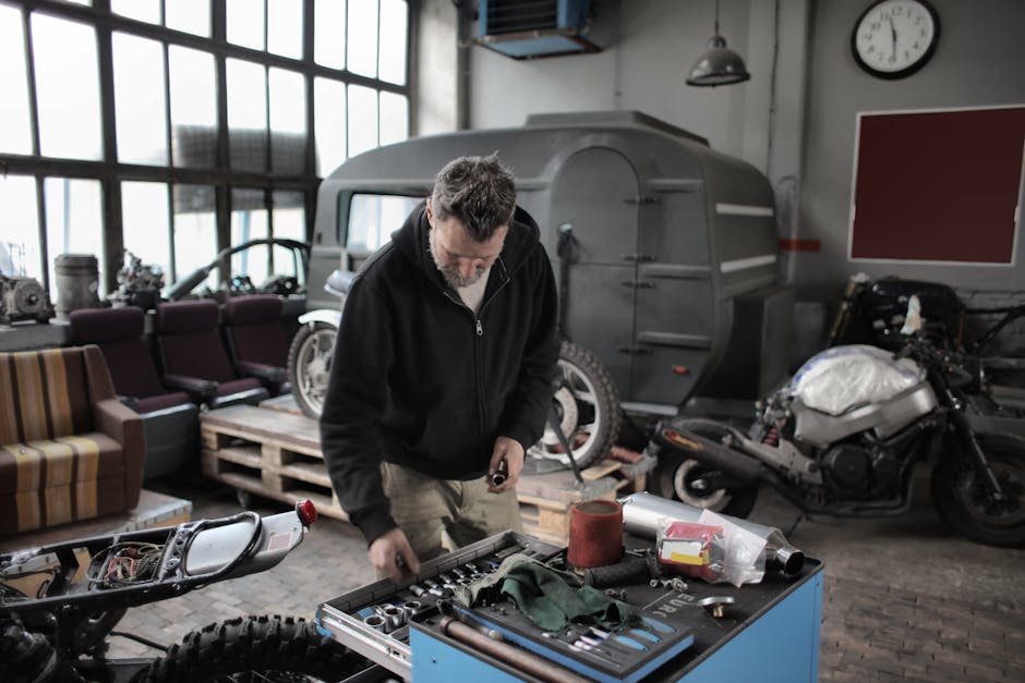 Illustration du métier de Technicien expert / Technicienne experte après vente motocycles