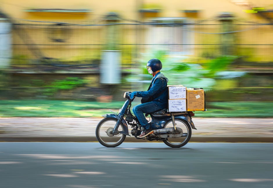 Illustration du métier de Transporteur / Transporteuse de produits de santé